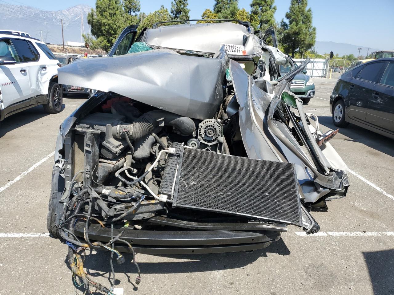 2007 Chevrolet Tahoe VIN 1GNFC13007R104360 Copart auction photo, all over damage thumbnail 5