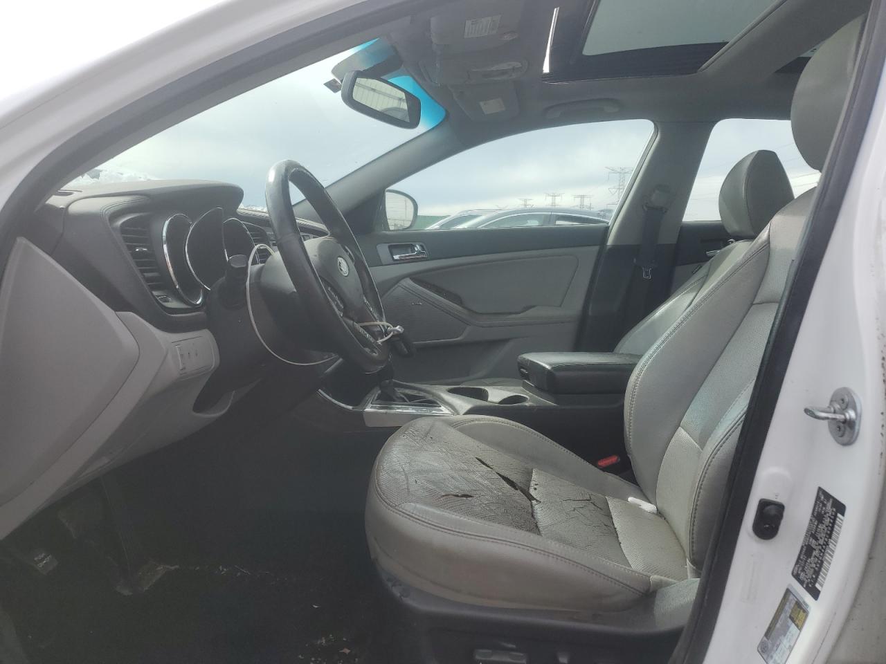 2012 KIA Optima VIN 5XXGN4A78CG069508 Copart auction photo, front end / minor dent/scratches damage thumbnail 7