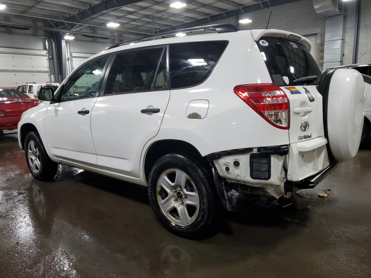 2012 Toyota RAV 4 VIN 2T3BF4DV9CW262281 Copart auction photo, rear end / side damage thumbnail 2