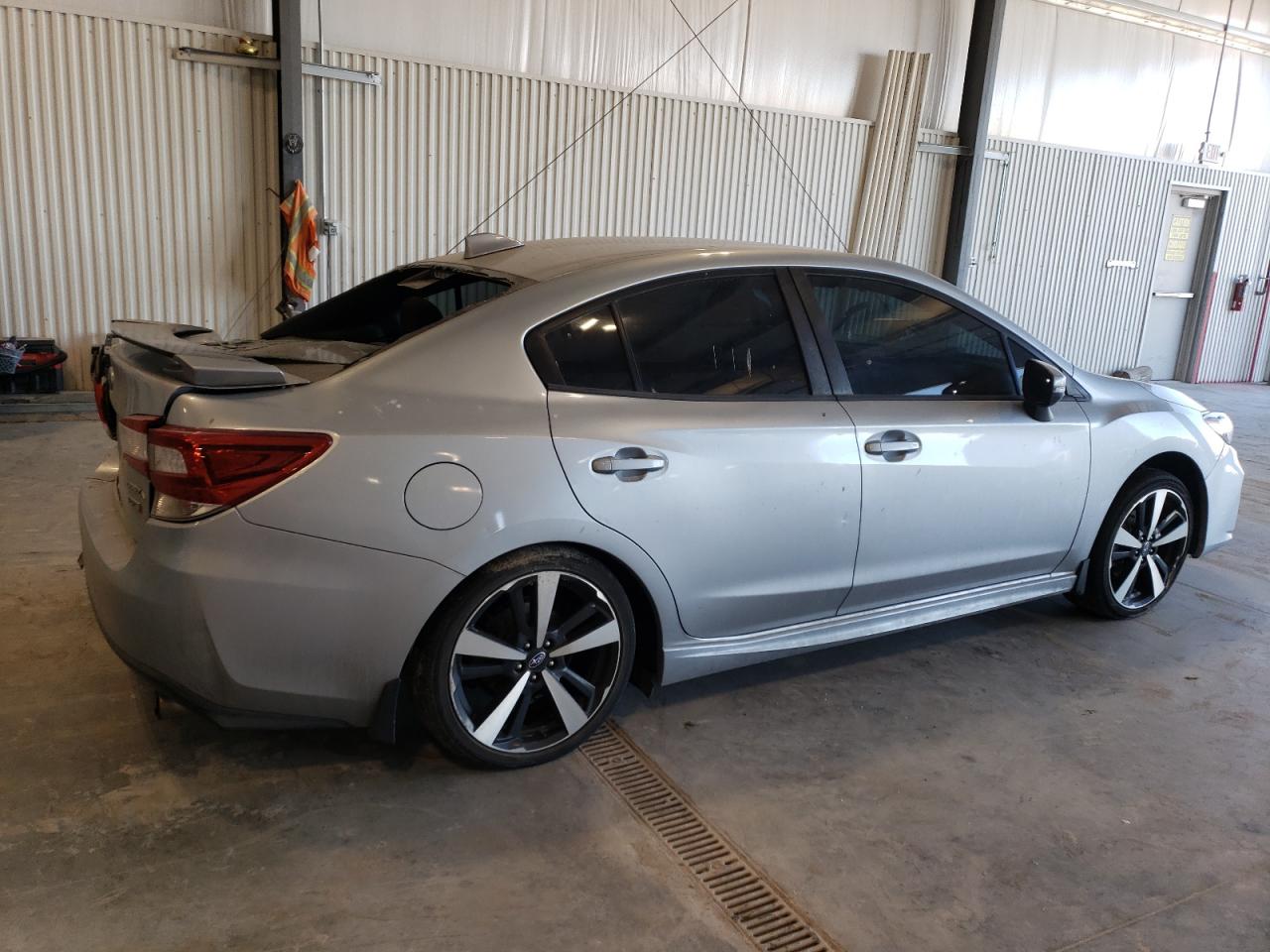 2019 Subaru Impreza VIN 4S3GKAJ67K3602316 Copart auction photo, side / rear end damage thumbnail 3