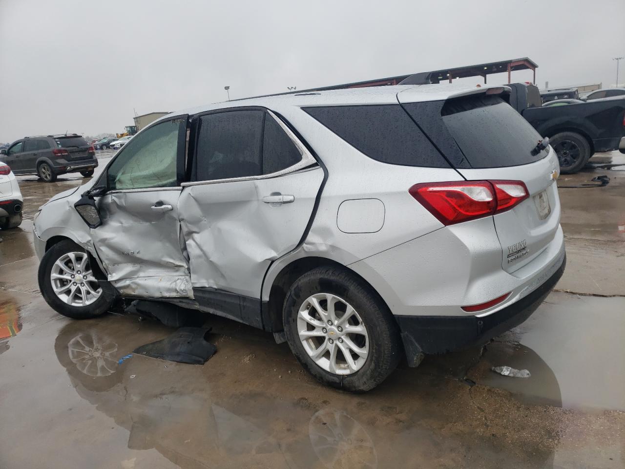 2018 Chevrolet Equinox VIN 2GNAXJEV5J6238890 Copart auction photo, side damage thumbnail 2