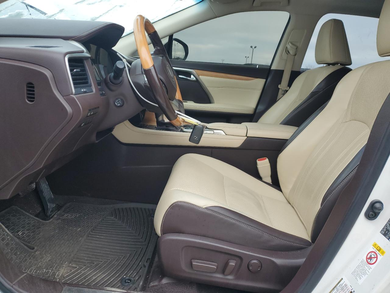 2016 Lexus RX VIN JTJBZMCAXG2003106 Copart auction photo, side / minor dent/scratches damage thumbnail 7