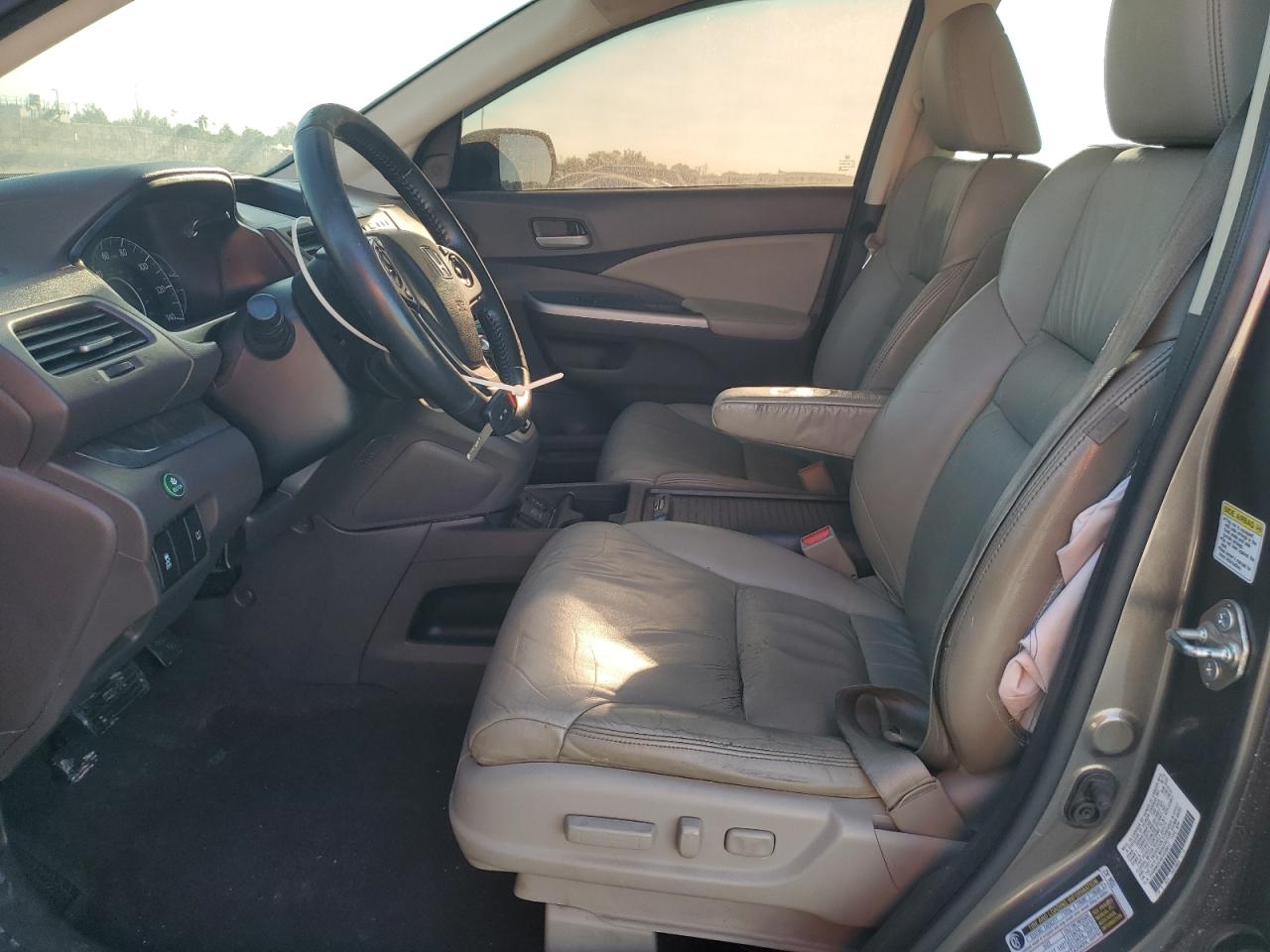 2014 Honda CR-V VIN 2HKRM3H76EH559612 Copart auction photo, front end damage thumbnail 7