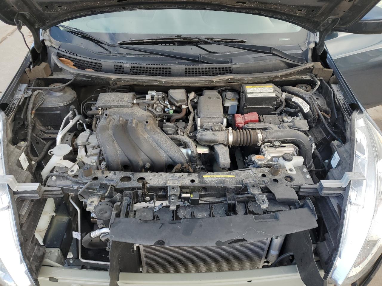 2015 Nissan Versa VIN 3N1CN7AP6FL913170 Copart auction photo, front end damage thumbnail 11
