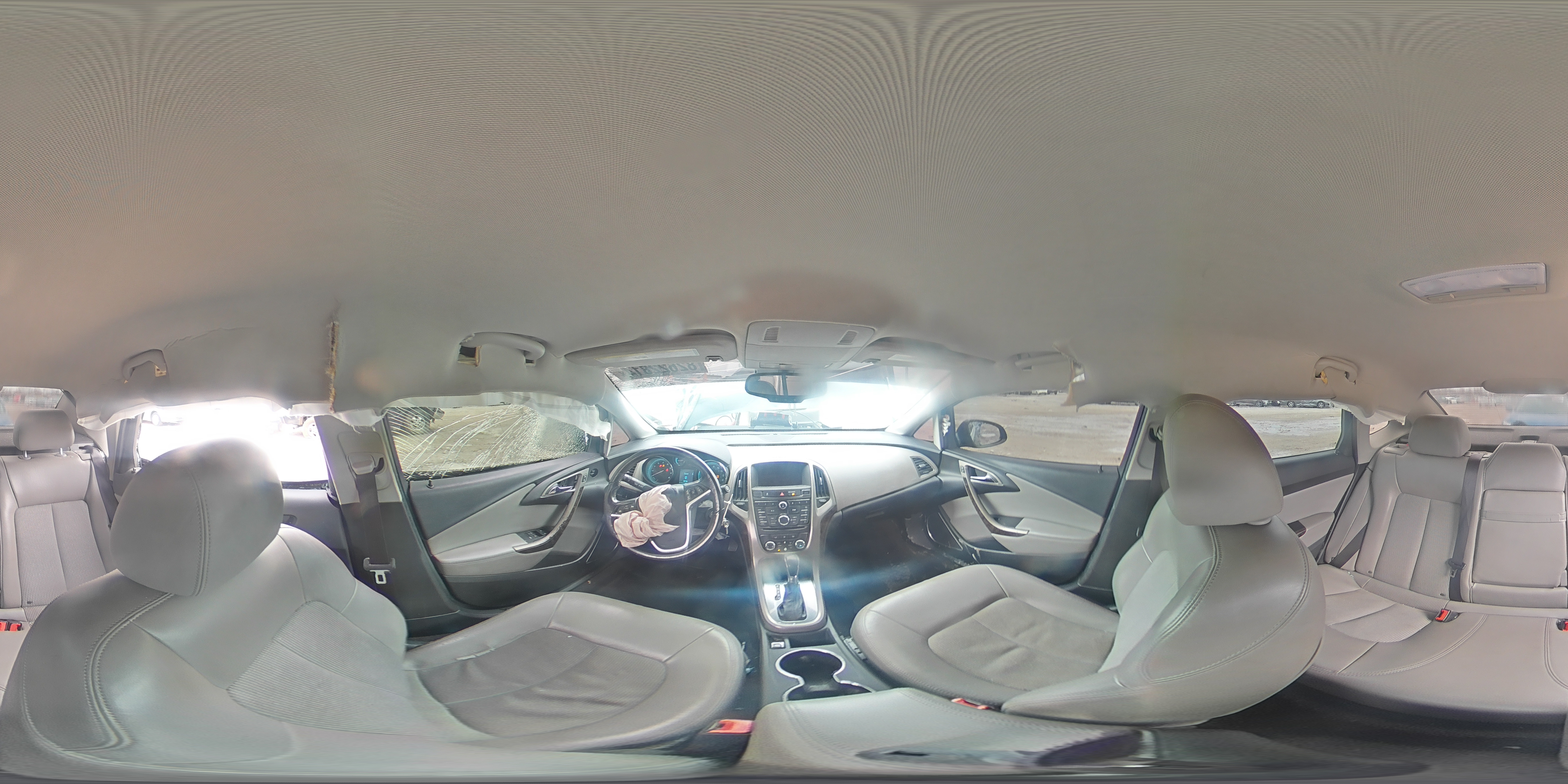 2013 Buick Verano VIN 1G4PR5SK0D4126207 Copart auction photo, front end / side damage thumbnail 12