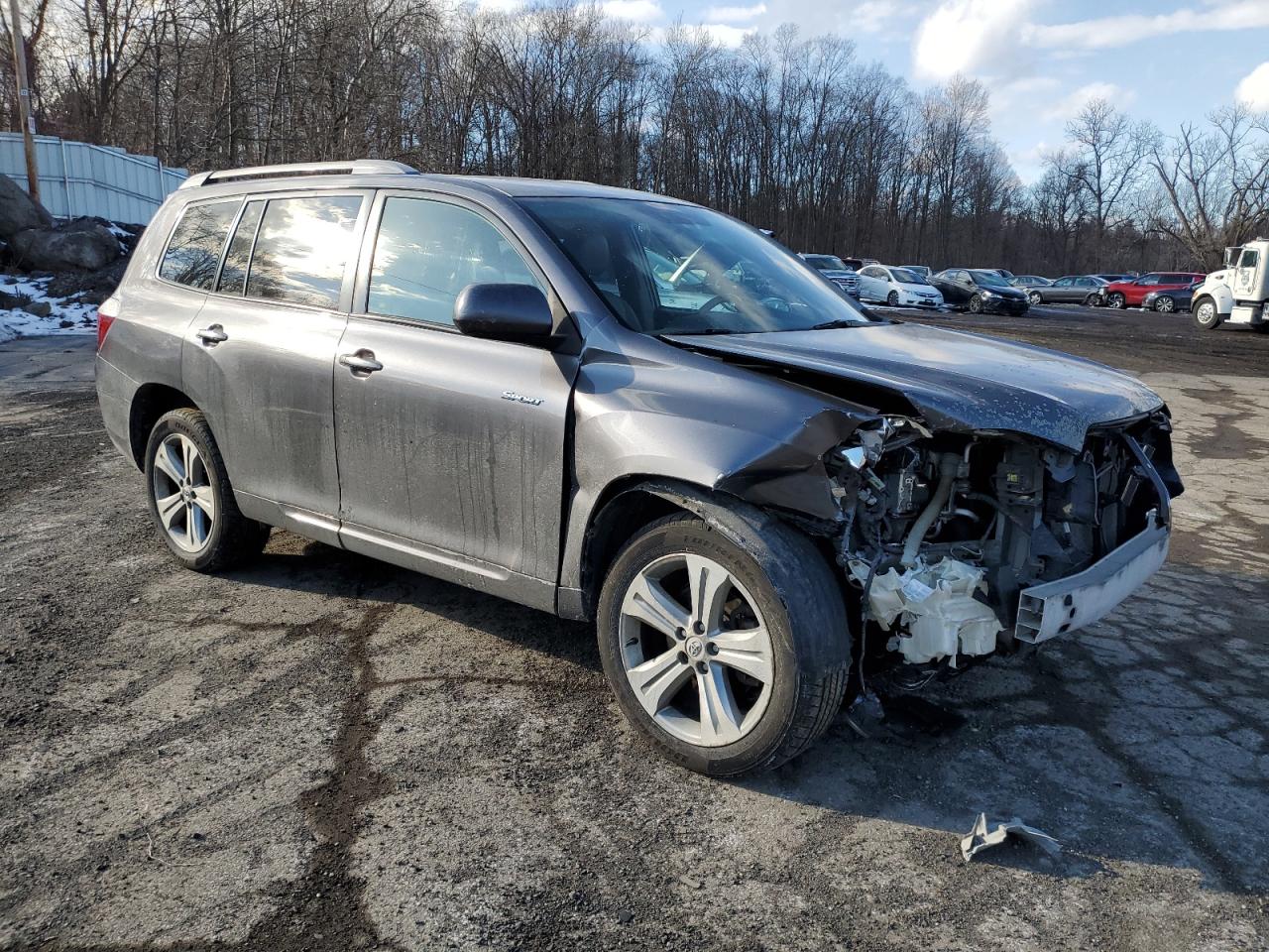 2008 Toyota Highlander VIN JTEES43A682055429 Copart auction photo, front end / minor dent/scratches damage thumbnail 4