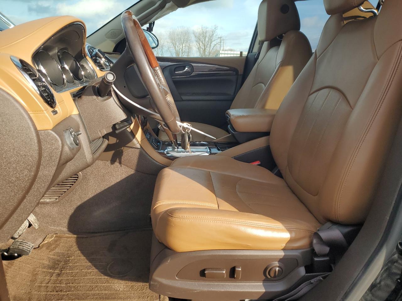 2017 Buick Enclave VIN 5GAKRBKD6HJ218011 Copart auction photo, front end damage thumbnail 7