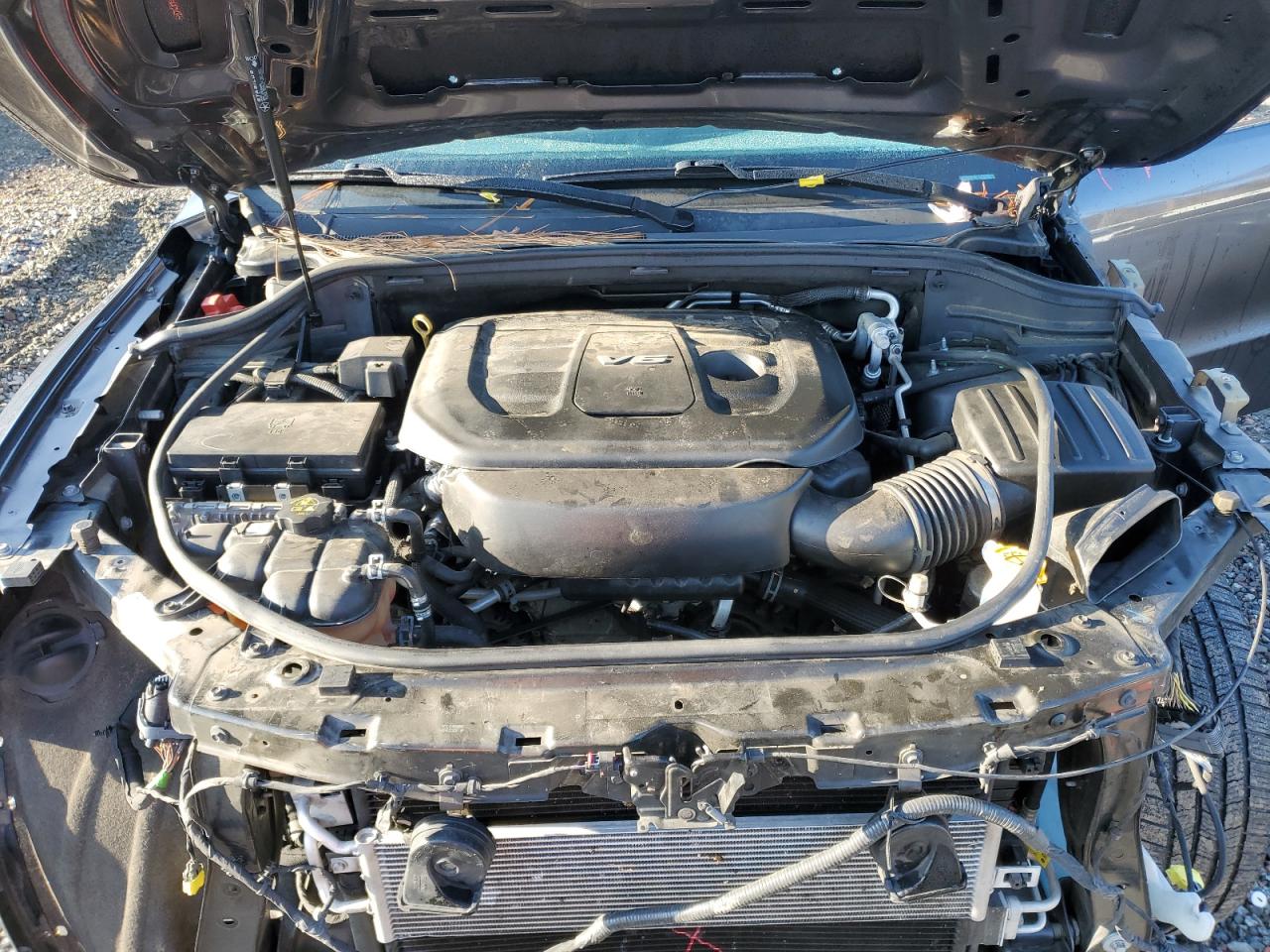 2017 Dodge Durango VIN 1C4RDJAGXHC651160 Copart auction photo, all over damage thumbnail 12