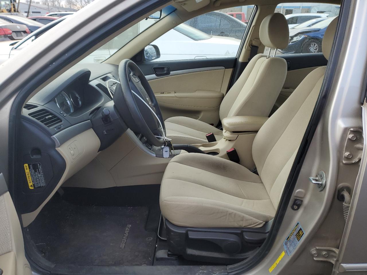 2010 Hyundai Sonata VIN 5NPET4AC1AH623967 Copart auction photo, undercarriage / front end damage thumbnail 7