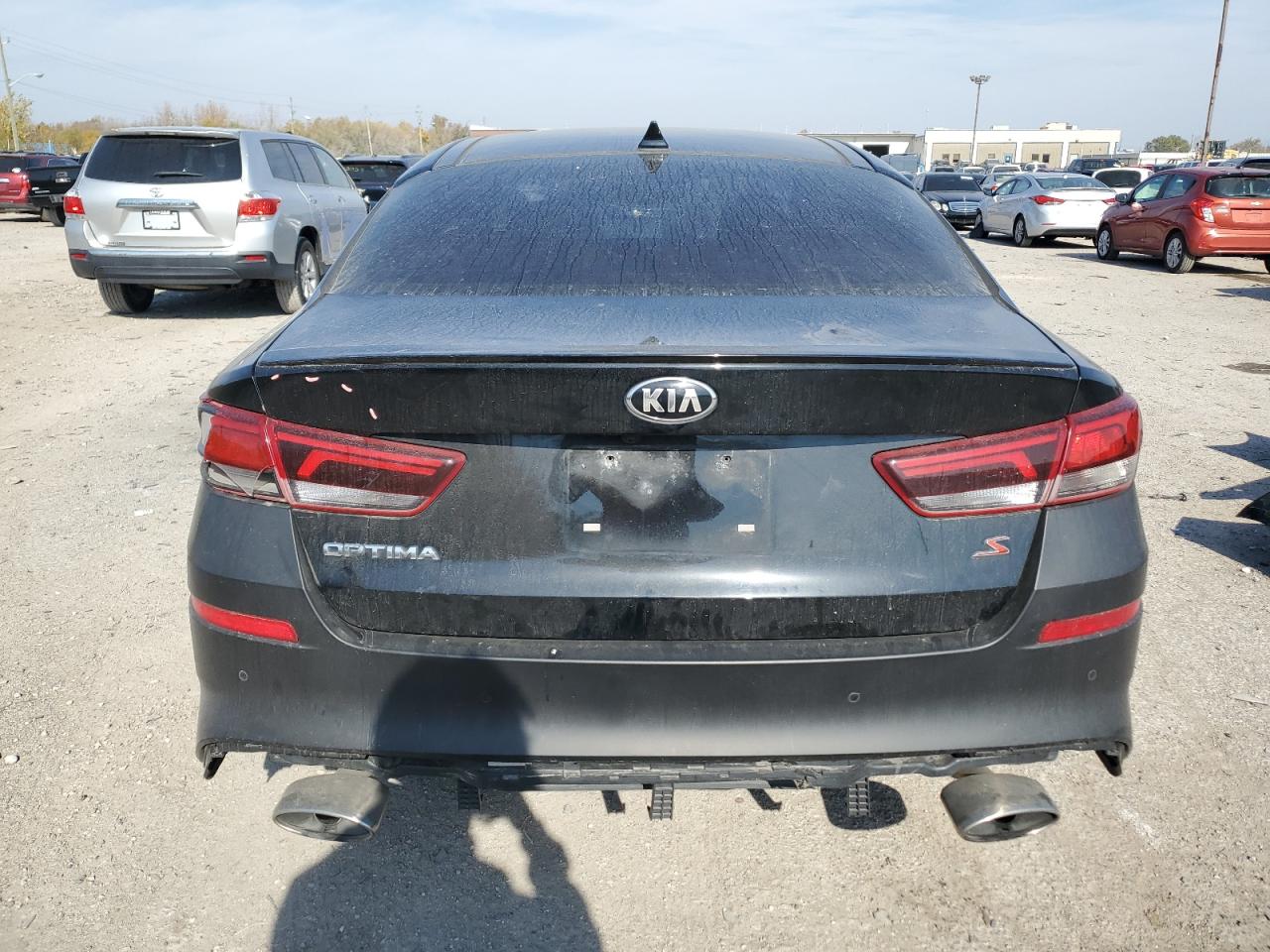 2019 KIA Optima VIN 5XXGT4L3XKG280613 Copart auction photo, front end / minor dent/scratches damage thumbnail 6