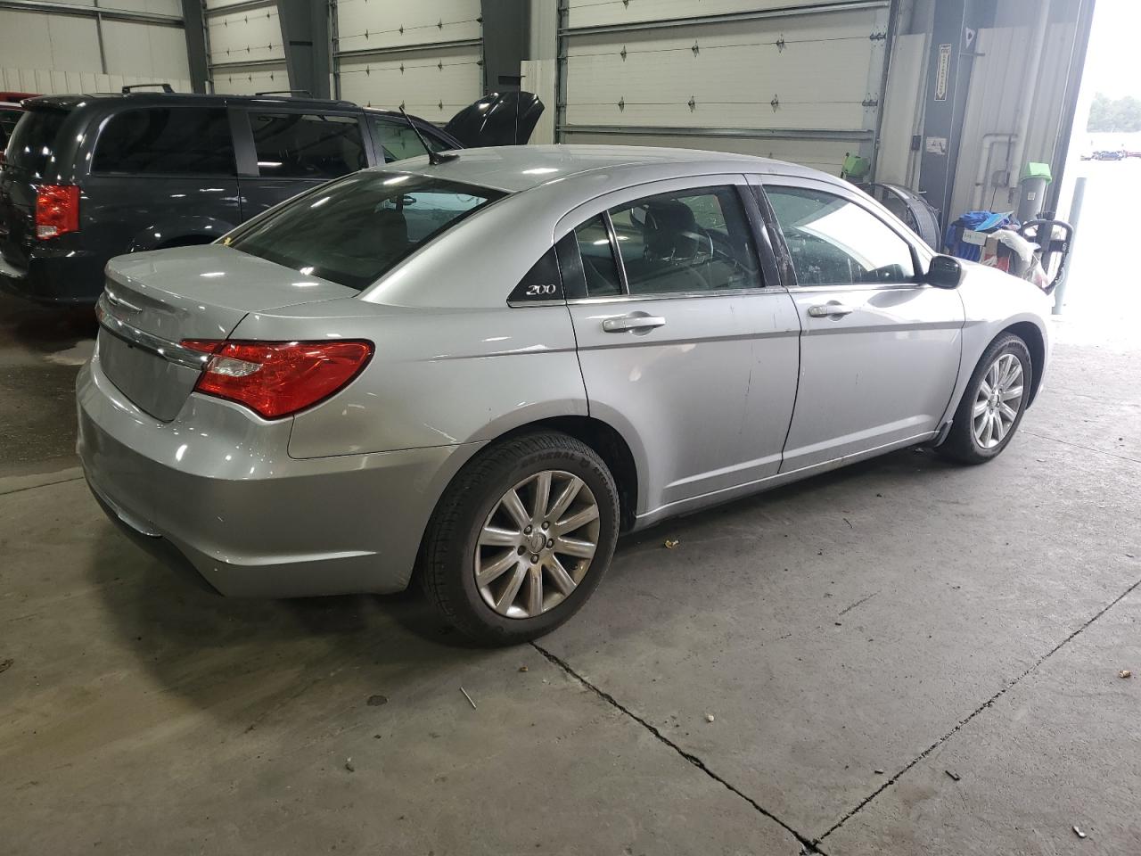 2013 Chrysler 200 VIN 1C3CCBBG6DN678257 Copart auction photo, biohazard/chemical / top/roof damage thumbnail 3