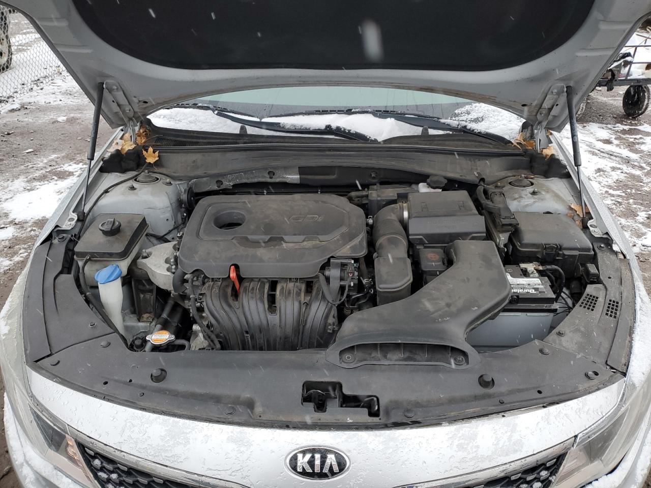 2018 KIA Optima VIN 5XXGT4L35JG182412 Copart auction photo, rear end / front end damage thumbnail 11