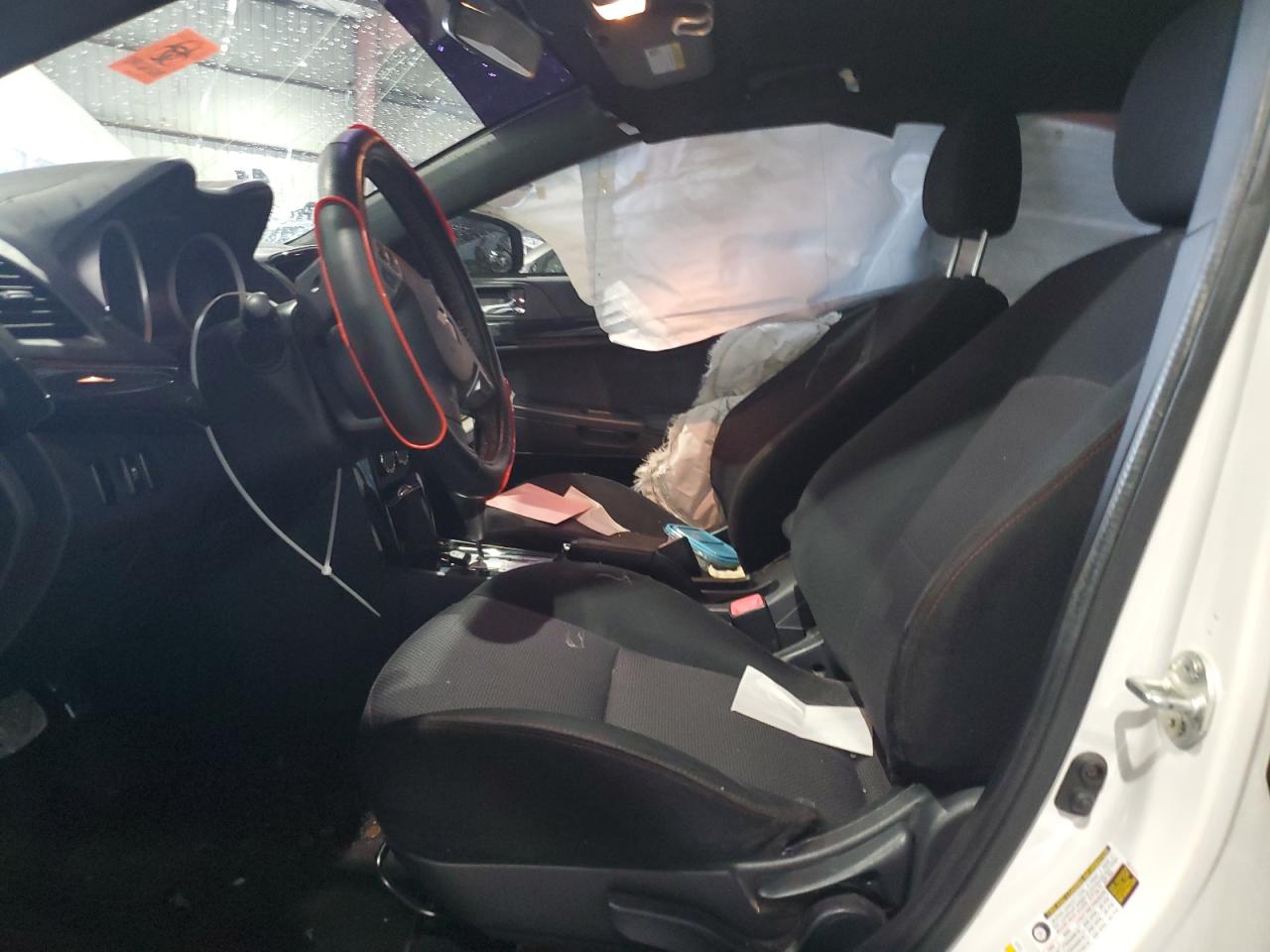 2017 Mitsubishi Lancer VIN JA32U2FU7HU013916 Copart auction photo, all over damage thumbnail 7