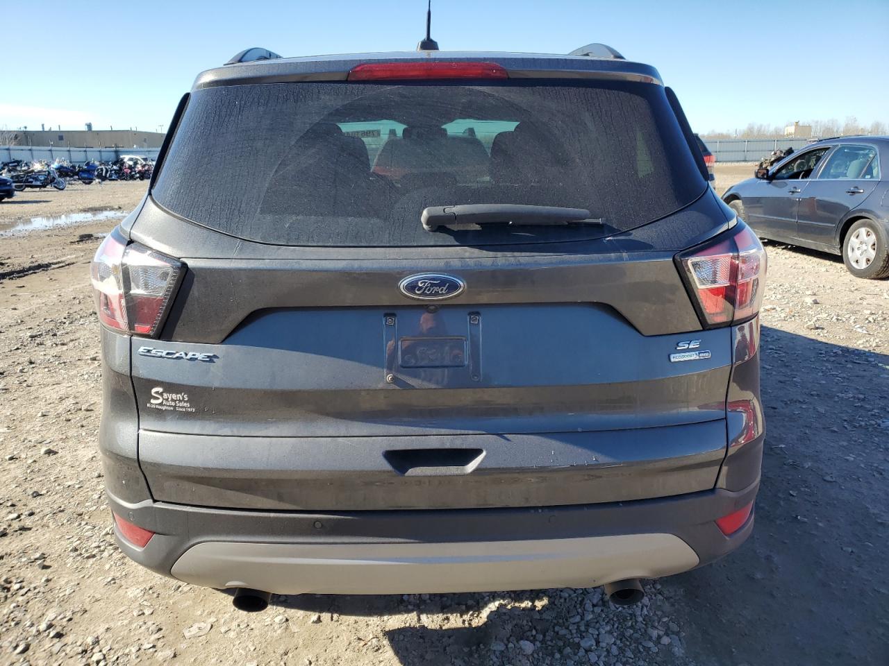 2018 Ford Escape VIN 1FMCU9GD6JUC63078 Copart auction photo, front end damage thumbnail 6