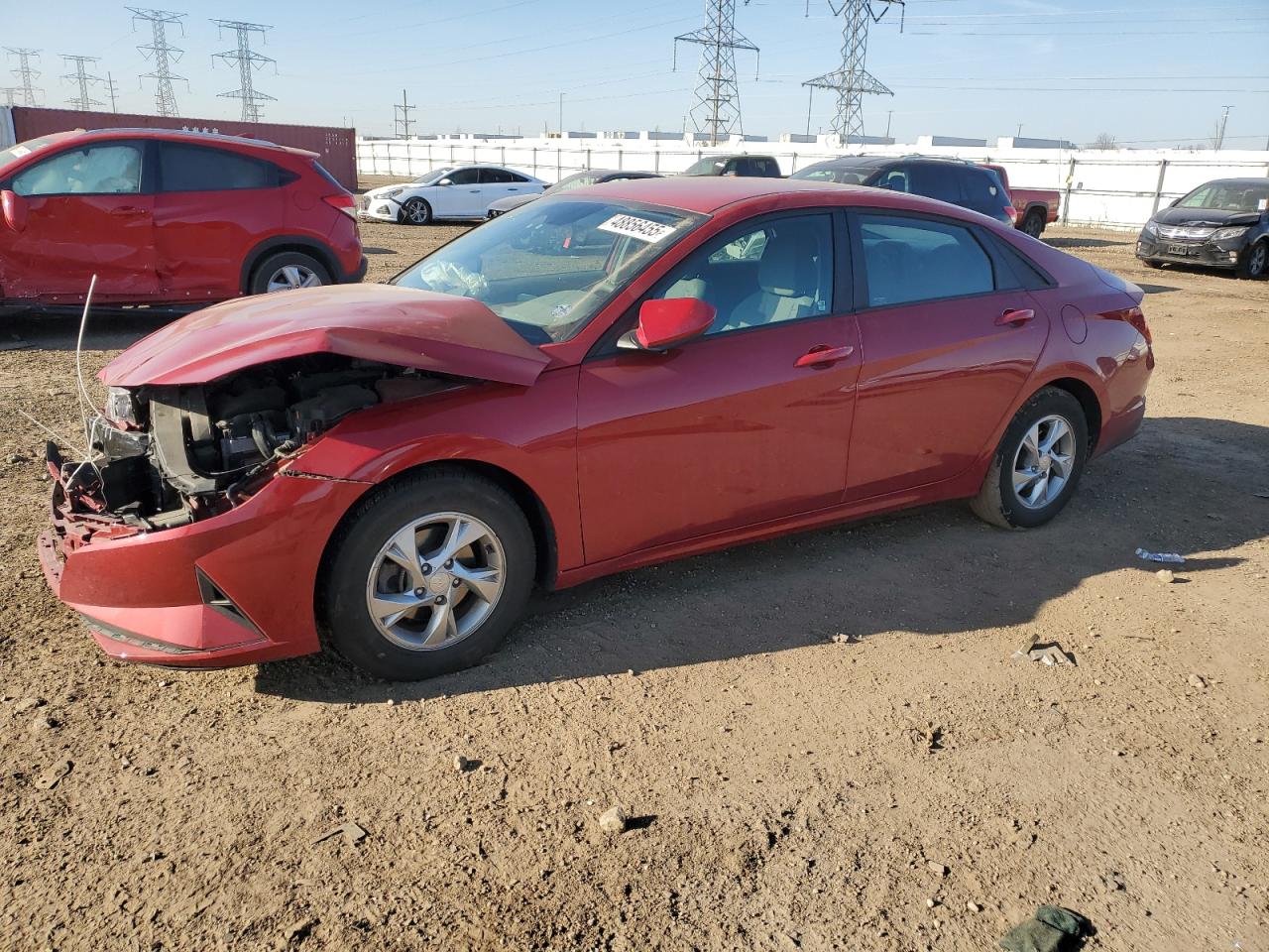 2022 Hyundai Elantra VIN KMHLL4AG3NU325079