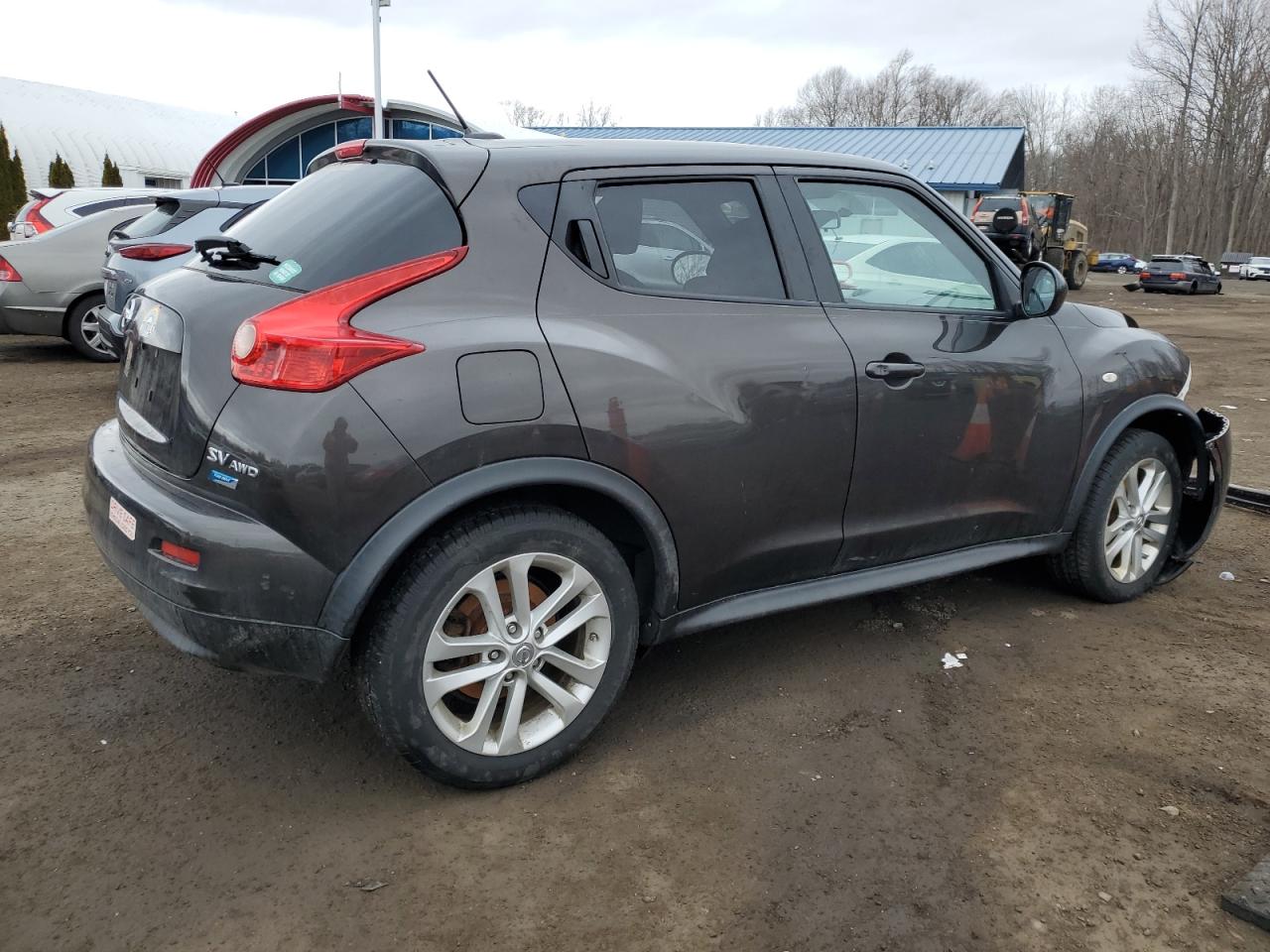 2013 Nissan Juke VIN JN8AF5MV1DT227096 Copart auction photo, front end damage thumbnail 3