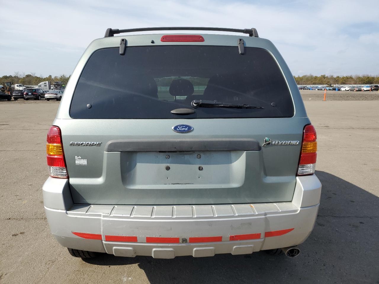 2006 Ford Escape VIN 1FMCU96H56KD11774 Copart auction photo, front end / rear end damage thumbnail 6