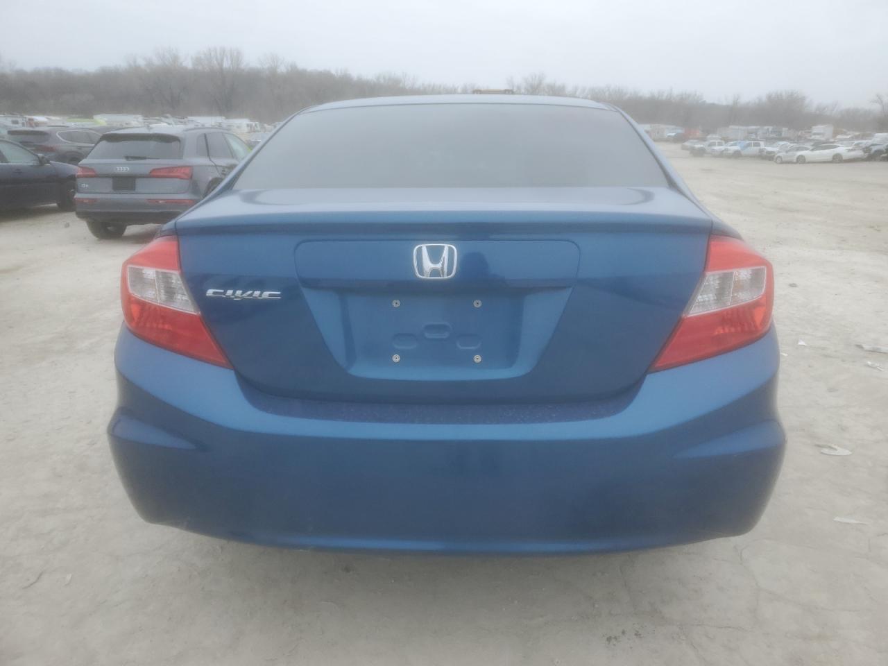 2012 Honda Civic VIN 2HGFB2F56CH542434 Copart auction photo, front end damage thumbnail 6