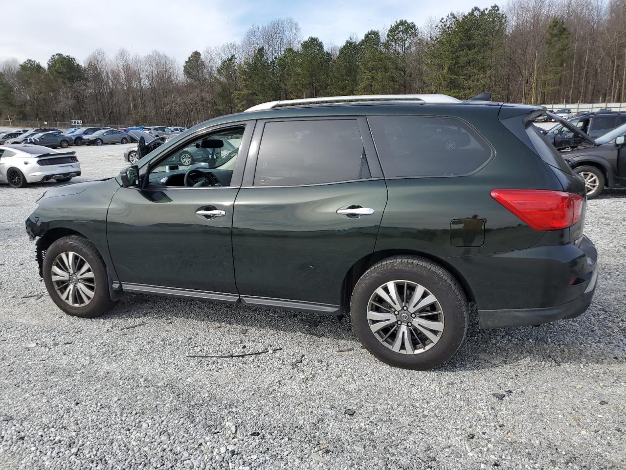 2020 Nissan Pathfinder VIN 5N1DR2CN5LC591712 Copart auction photo, front end damage thumbnail 2