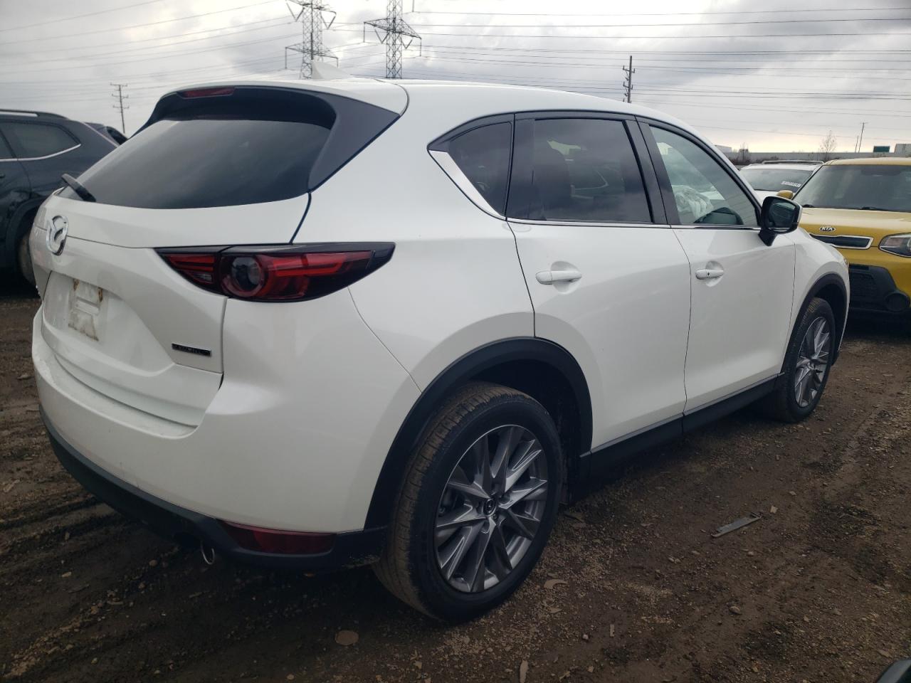 2021 Mazda CX-5 VIN JM3KFBDMXM0498995 Copart auction photo, front end damage thumbnail 3