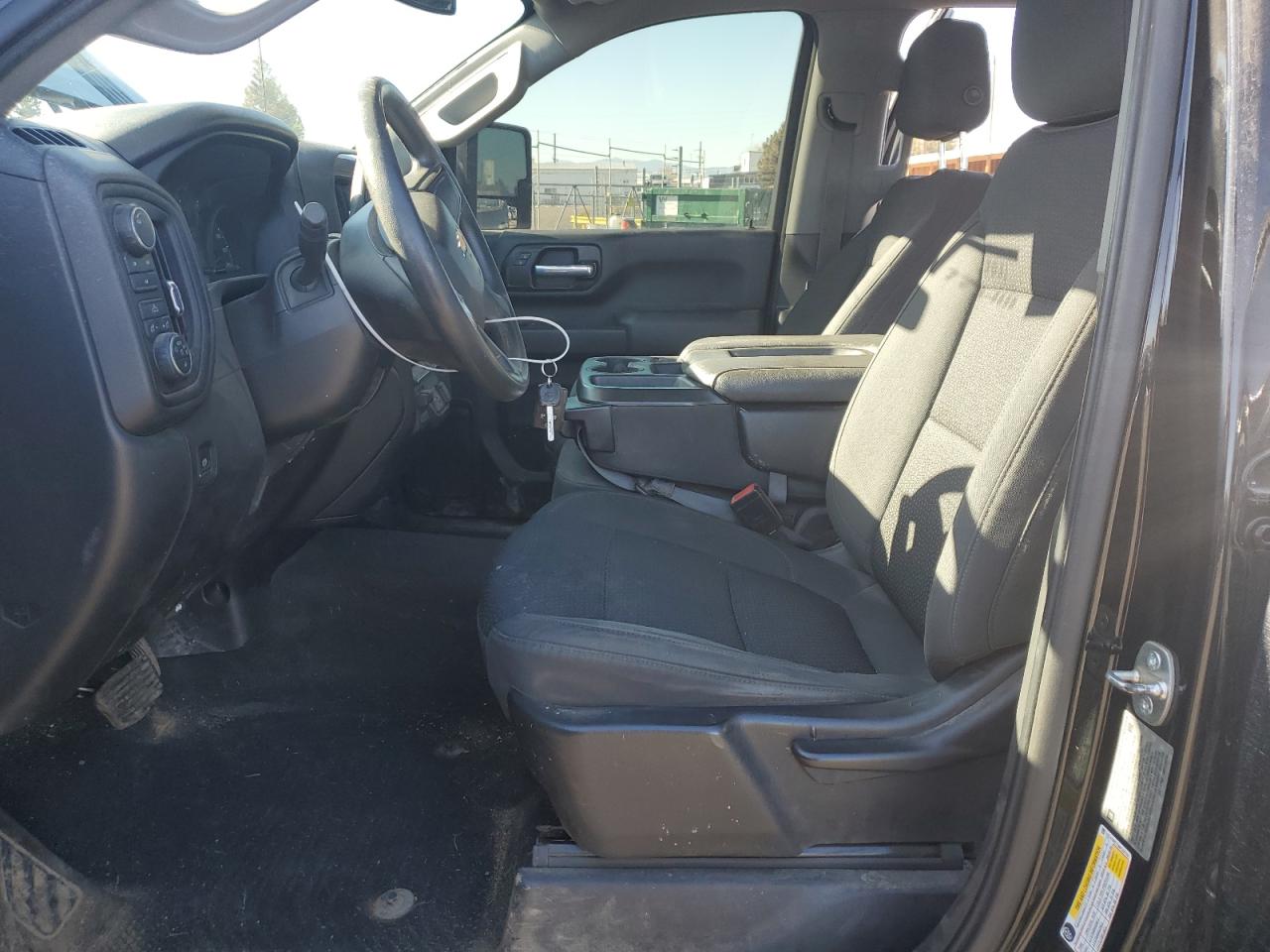 2021 Chevrolet Silverado VIN 1GC4YME71MF229703 Copart auction photo, rear end damage thumbnail 7