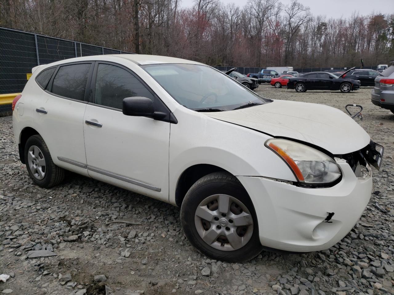 2012 Nissan Rogue VIN JN8AS5MV1CW386497 Copart auction photo, front end damage thumbnail 4