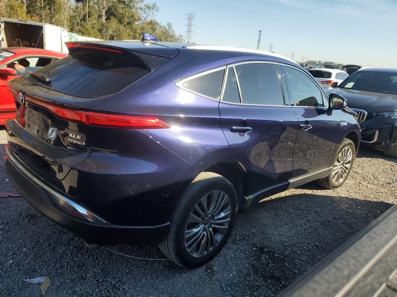 2021 Toyota Venza VIN JTEAAAAH8MJ078579 Copart auction photo, front end damage thumbnail 3