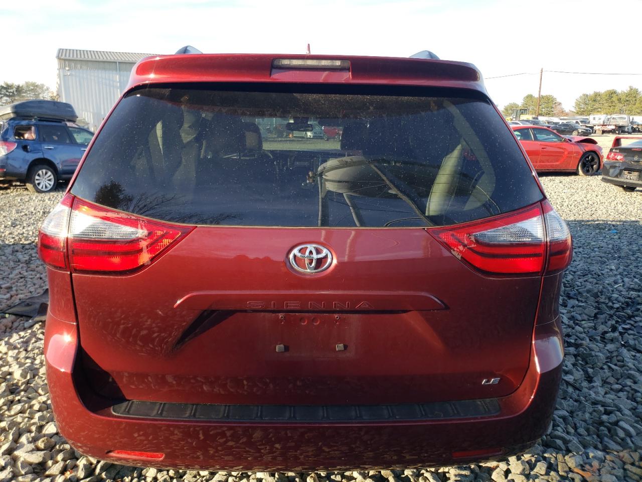 2020 Toyota Sienna VIN 5TDKZ3DC4LS051197 Copart auction photo, front end damage thumbnail 6