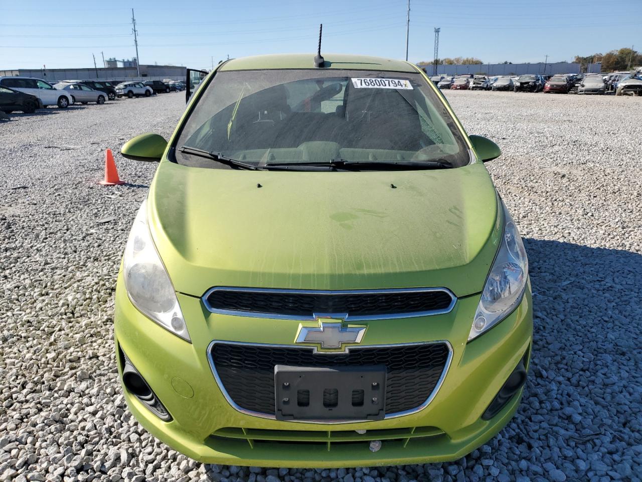 2013 Chevrolet Spark VIN KL8CB6S9XDC520791 Copart auction photo, side / rear end damage thumbnail 5