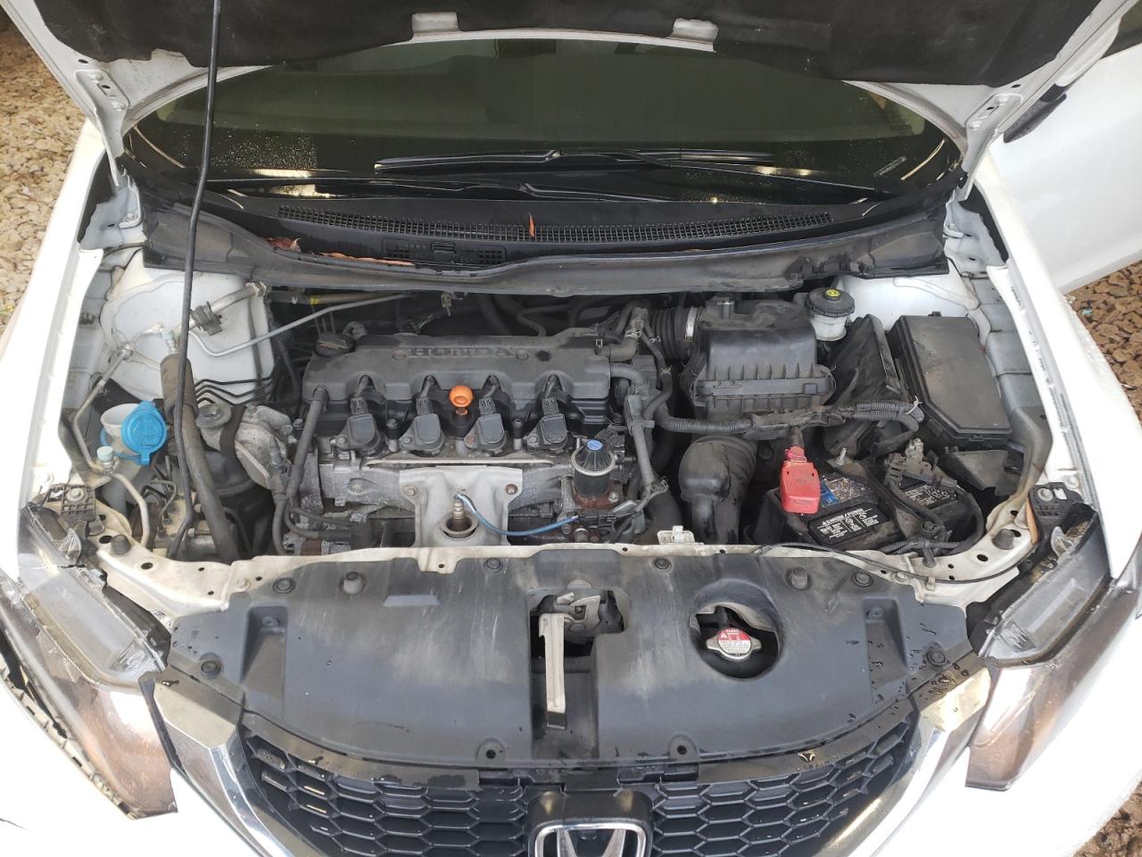 2015 Honda Civic VIN 19XFB2F72FE119110 Copart auction photo, all over damage thumbnail 12