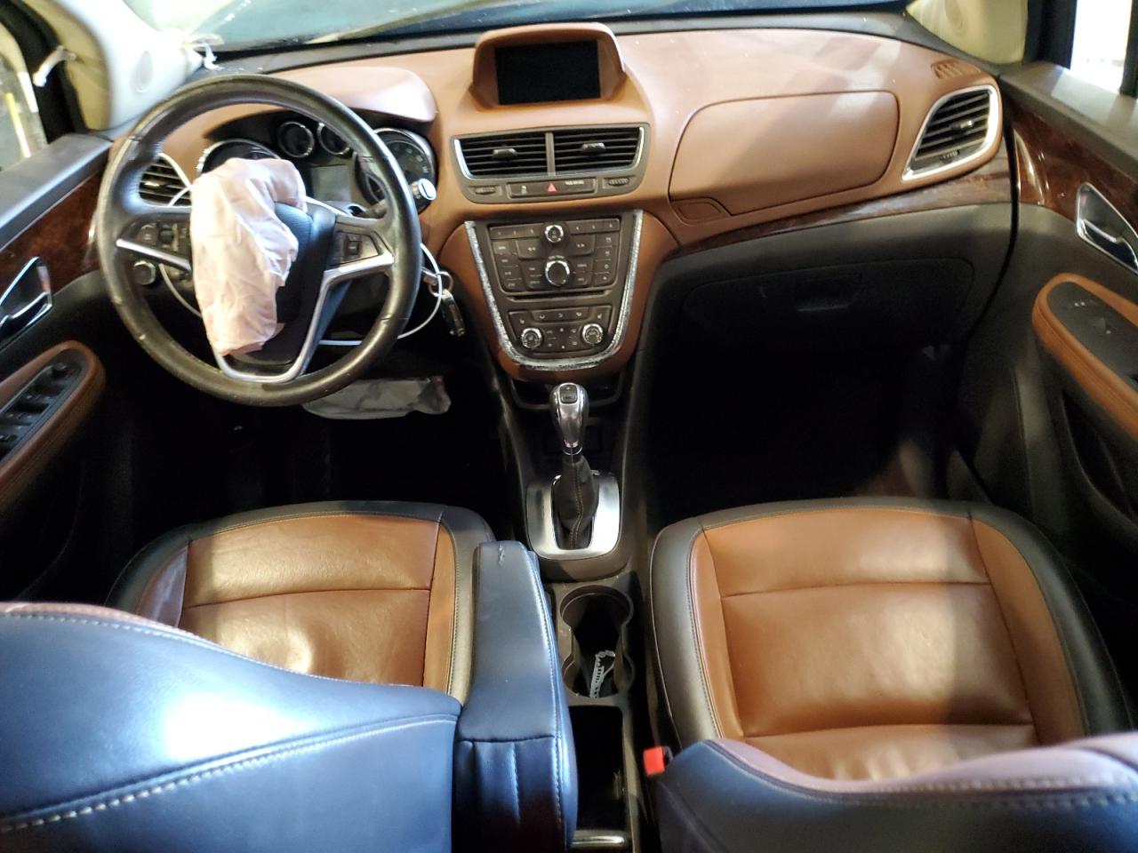 2015 Buick Encore VIN KL4CJGSBXFB090203 Copart auction photo, front end damage thumbnail 8