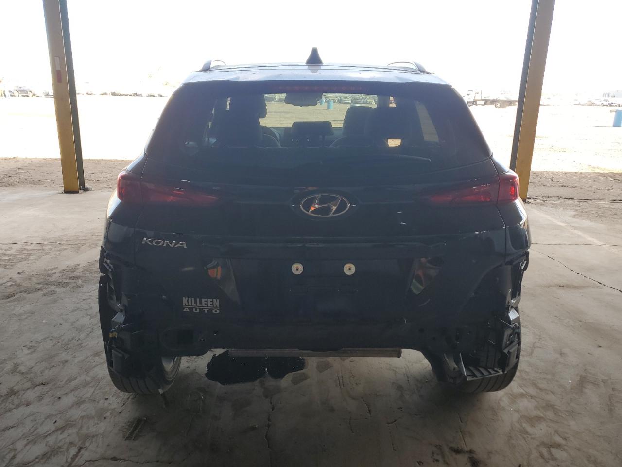 2023 Hyundai Kona VIN KM8K62AB1PU962373 Copart auction photo, all over damage thumbnail 6