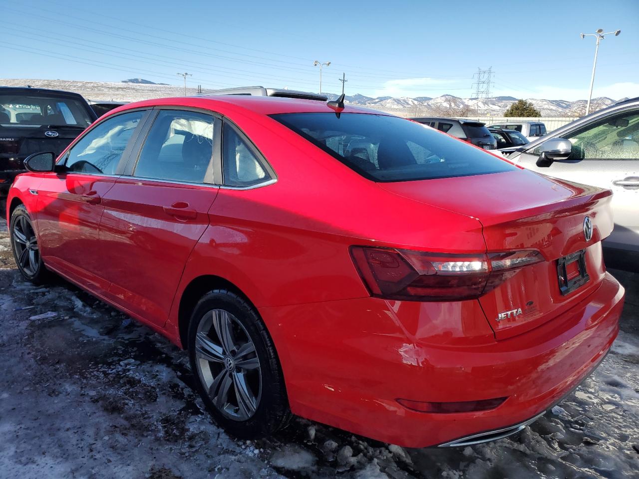 2020 Volkswagen Jetta VIN 3VWCB7BU9LM029477 Copart auction photo, rear end / front end damage thumbnail 2
