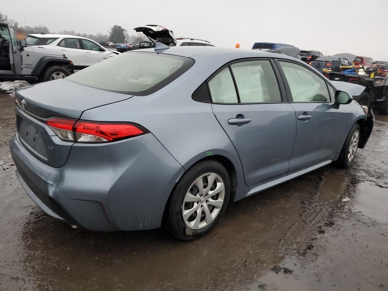 2020 Toyota Corolla VIN JTDEPRAEXLJ077358 Copart auction photo, front end damage thumbnail 3