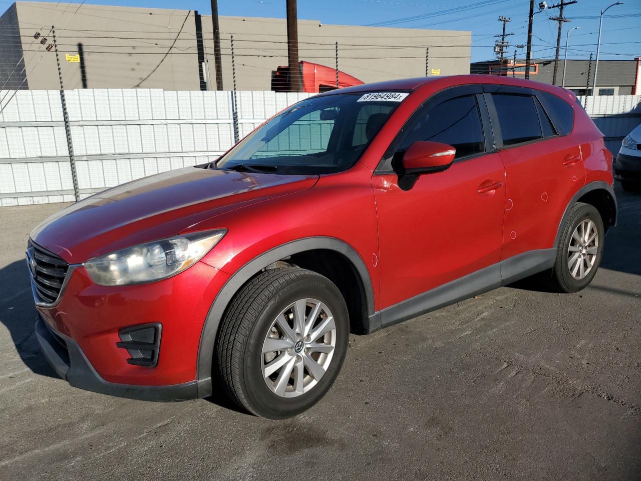 2016 Mazda CX-5 VIN JM3KE4BY8G0747805