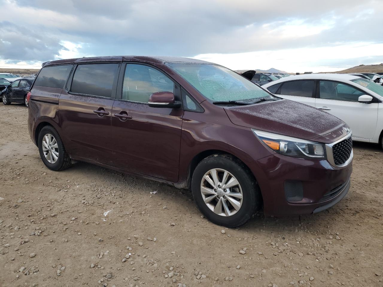 2018 KIA Sedona VIN KNDMB5C16J6389139 Copart auction photo, rear end damage thumbnail 4