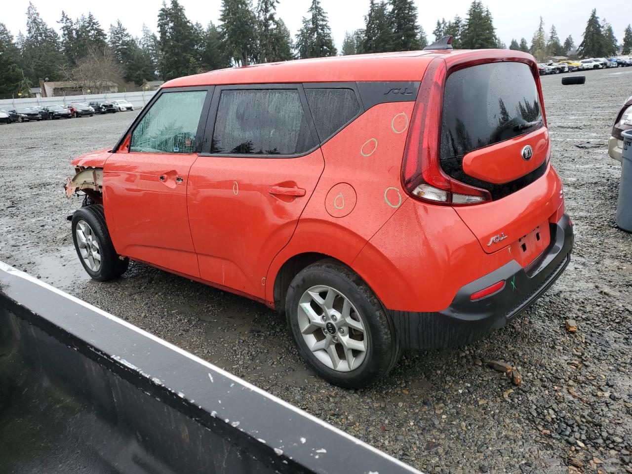 2020 KIA Soul VIN KNDJ23AU5L7010813 Copart auction photo, front end damage thumbnail 2