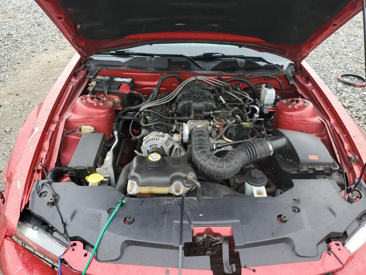 2010 Ford Mustang VIN 1ZVBP8AN0A5112537 Copart auction photo, front end damage thumbnail 11