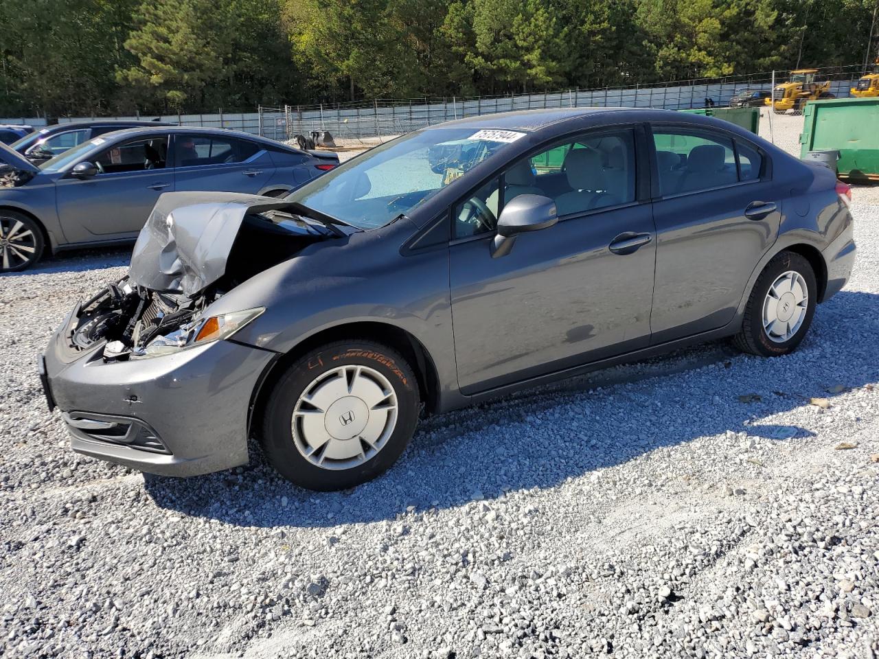 2013 Honda Civic VIN 2HGFB2F66DH528530