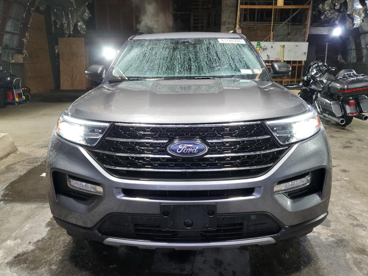2021 Ford Explorer VIN 1FMSK8DH7MGB22543 Copart auction photo, side damage thumbnail 5