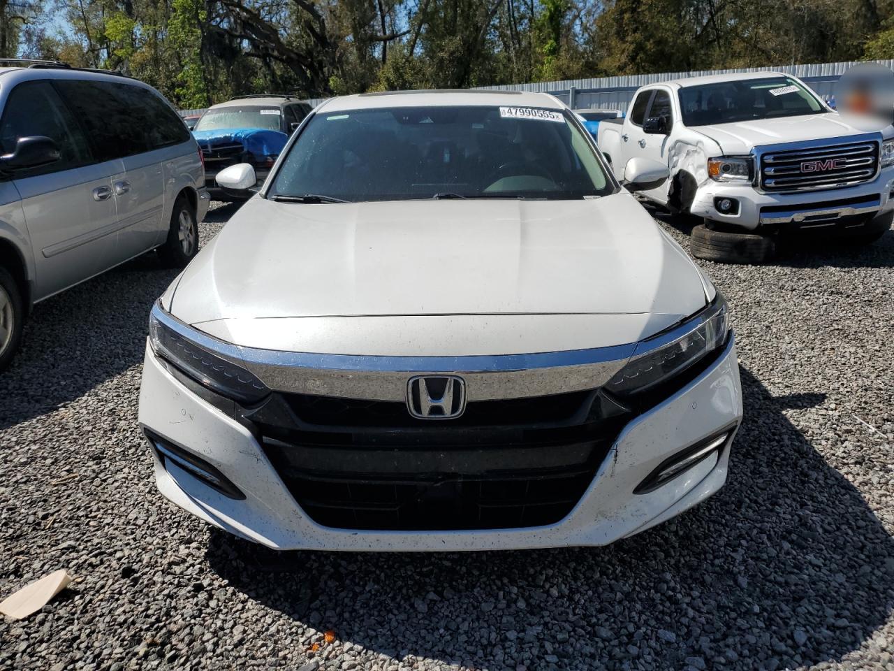2018 Honda Accord VIN 1HGCV3F92JA010046 Copart auction photo, front end damage thumbnail 5
