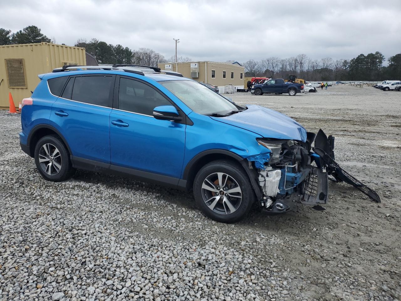 2017 Toyota RAV 4 VIN JTMWFREV3HJ120544 Copart auction photo, front end / undercarriage damage thumbnail 4