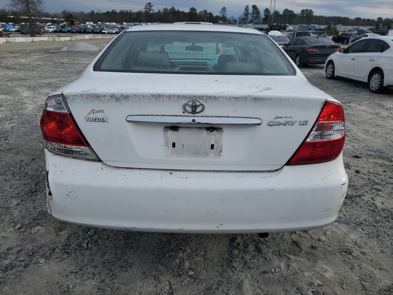 2003 Toyota Camry VIN 4T1BE32KX3U203416 Copart auction photo, front end / rear end damage thumbnail 6