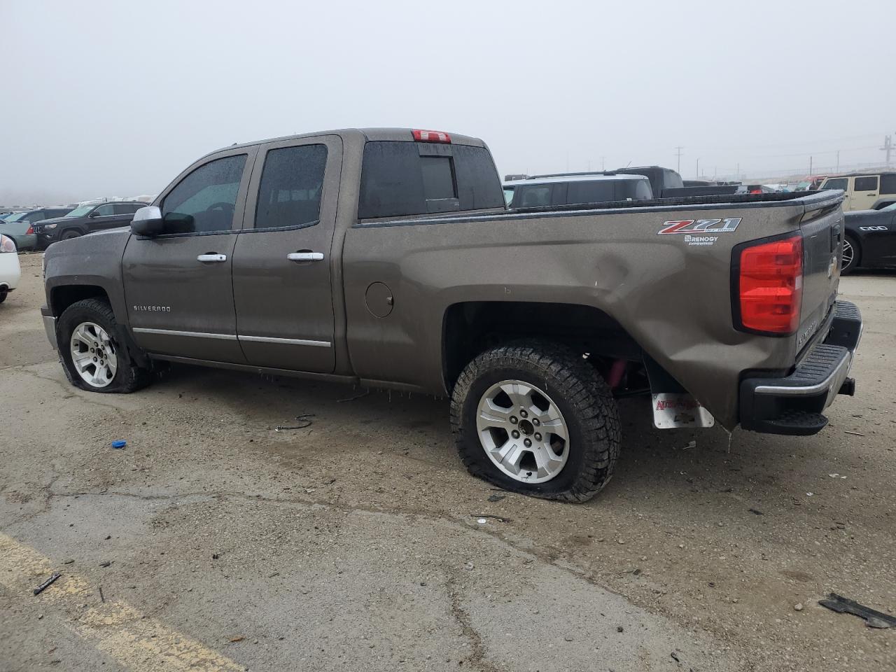 2014 Chevrolet Silverado VIN 1GCVKSEC5EZ396573 Copart auction photo, all over damage thumbnail 2