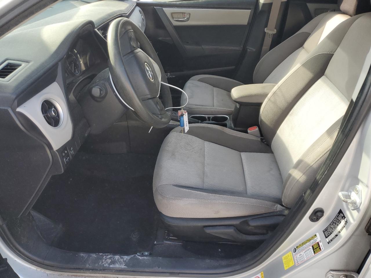 2017 Toyota Corolla VIN 5YFBURHE6HP681333 Copart auction photo, front end damage thumbnail 7