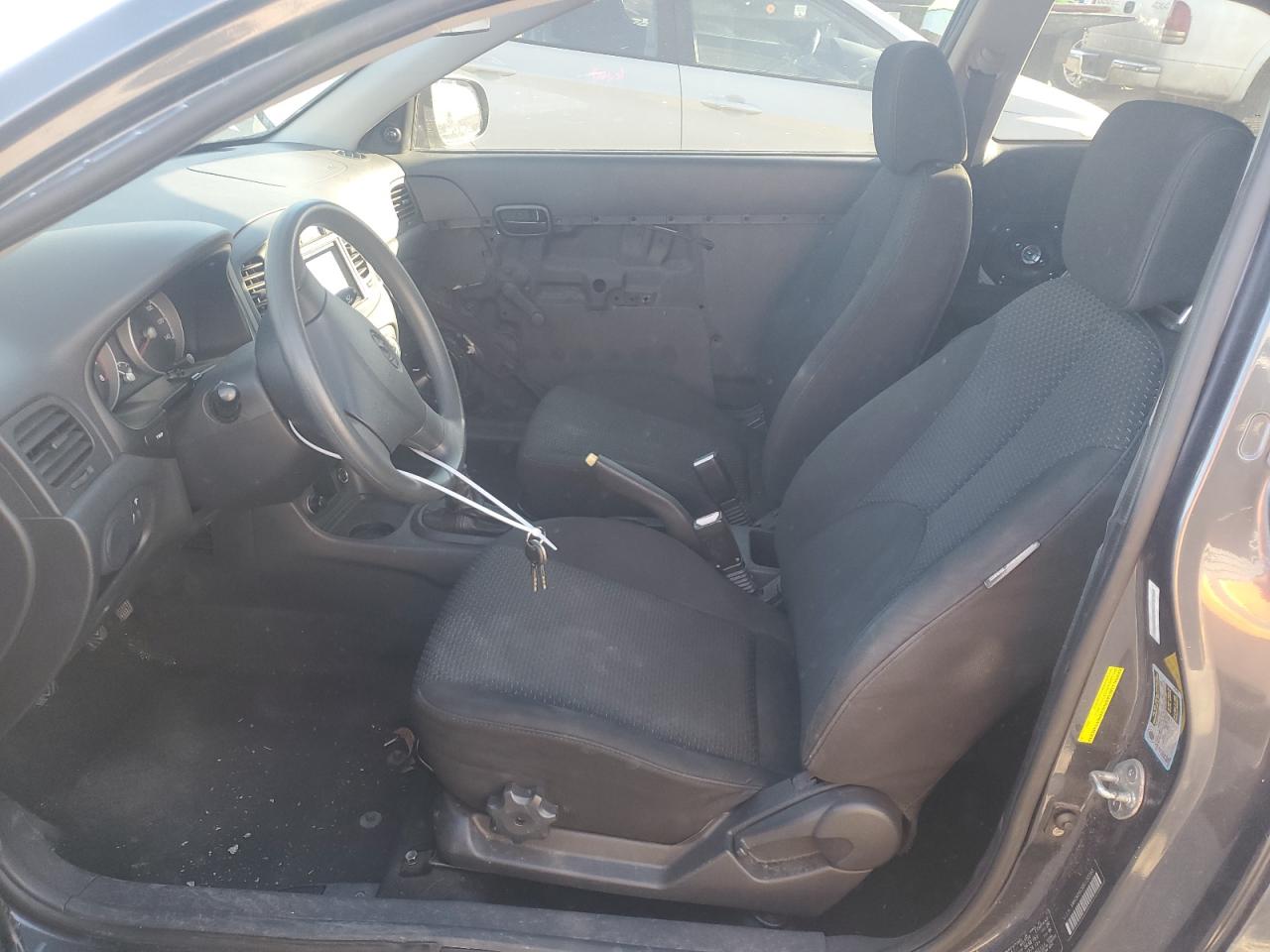 2011 Hyundai Accent VIN KMHCM3AC6BU192365 Copart auction photo, front end / side damage thumbnail 7