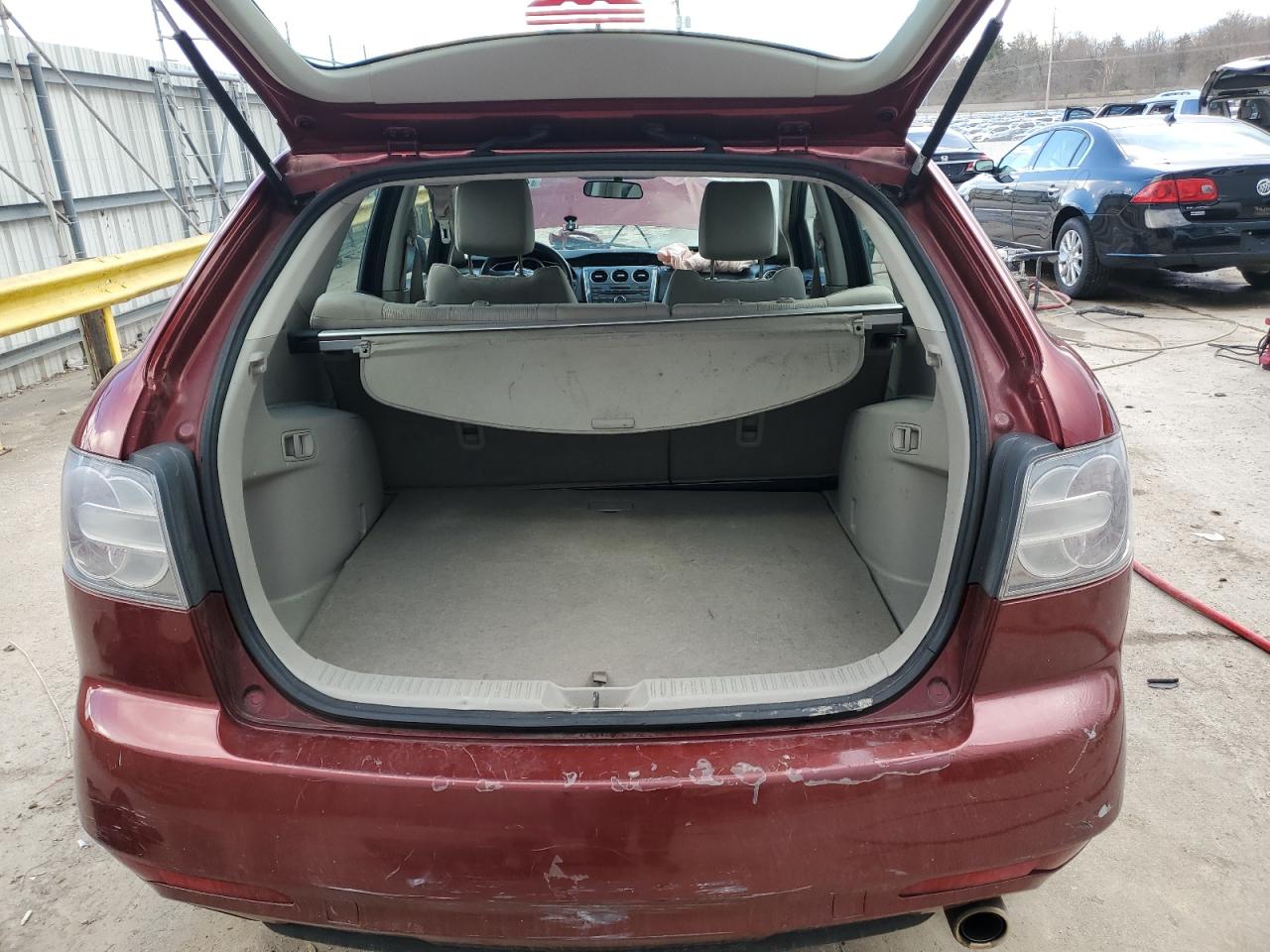 2010 Mazda CX-7 VIN JM3ER2WM1A0329347 Copart auction photo, front end damage thumbnail 6