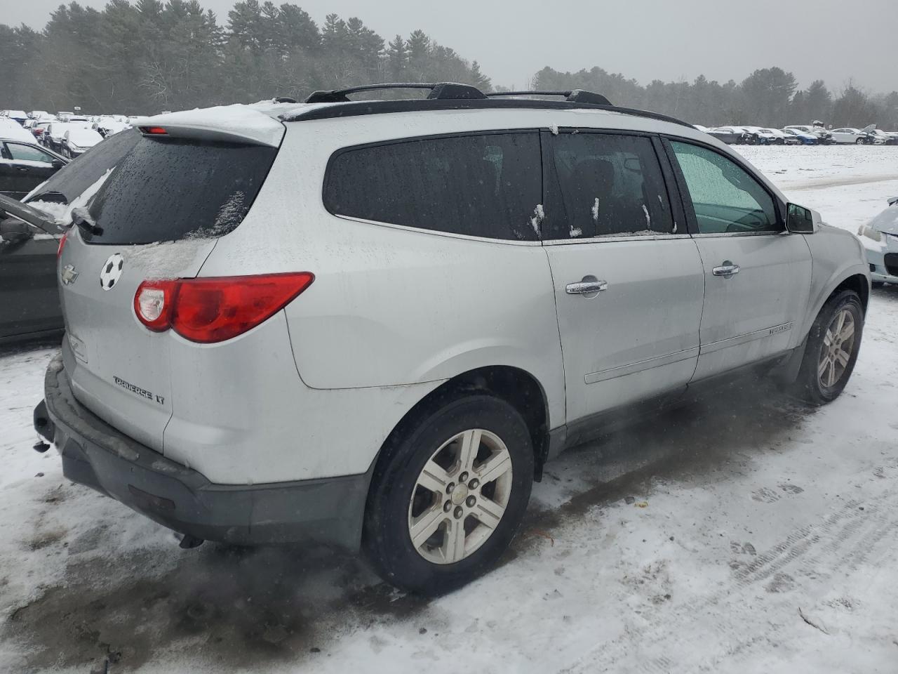2009 Chevrolet Traverse VIN 1GNEV23D39S102483 Copart auction photo, side damage thumbnail 3