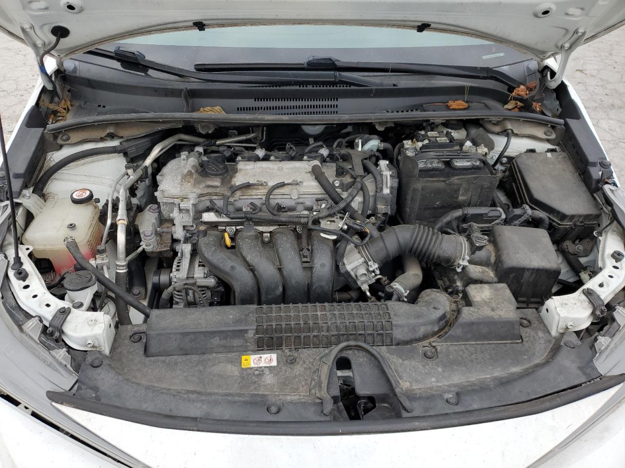 2020 Toyota Corolla VIN 5YFEPRAE0LP105695 Copart auction photo, front end / undercarriage damage thumbnail 11