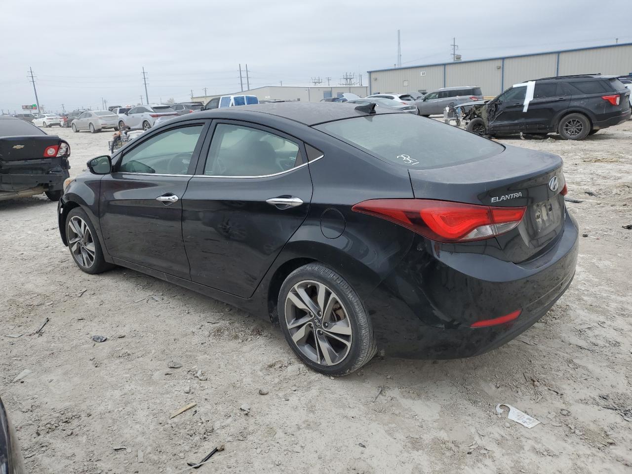 2015 Hyundai Elantra VIN 5NPDH4AE2FH561193 Copart auction photo, mechanical / normal wear damage thumbnail 2